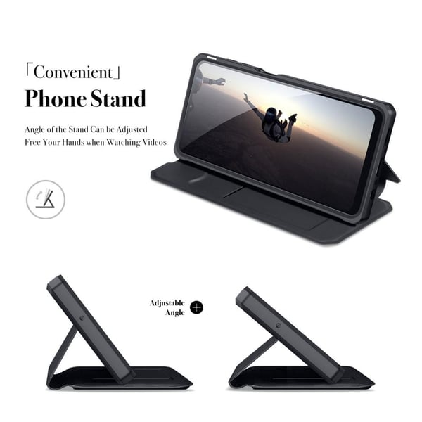 DUX DUCIS Samsung A04s 4G Skin X Series Flipcover - Sort