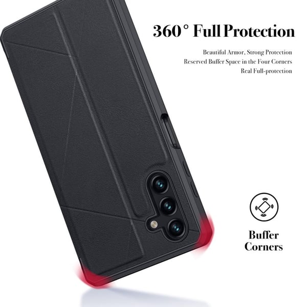 DUX DUCIS Samsung A04s 4G Skin X Series Flipcover - Sort