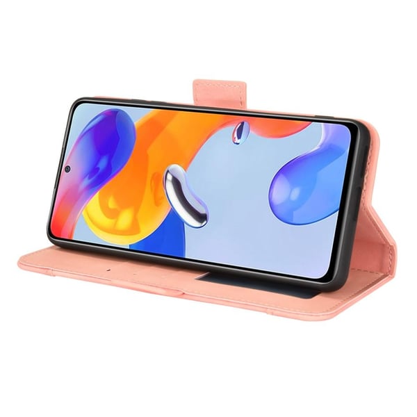 SKALO Xiaomi Redmi Note 11 Pro 6-RUM Pungetaske - Pink