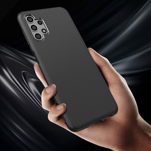 SKALO Samsung A13 4G Twill TPU-cover - Sort