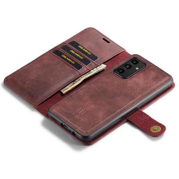 DG MING Samsung A13 4G 2-i-1 Magnet Pungetui - Rød