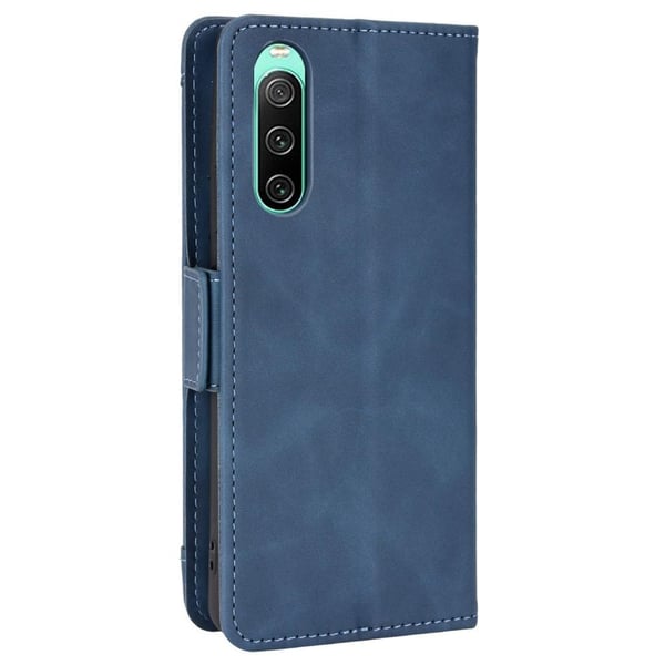SKALO Sony Xperia 10 IV 6-RUM Pungetaske - Blå