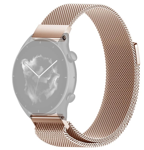 SKALO Milanese Loop til Amazfit GTR 3/GTR 3 Pro