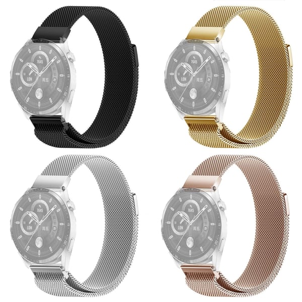 SKALO Milanese Loop til Huawei Watch 3/3 Pro
