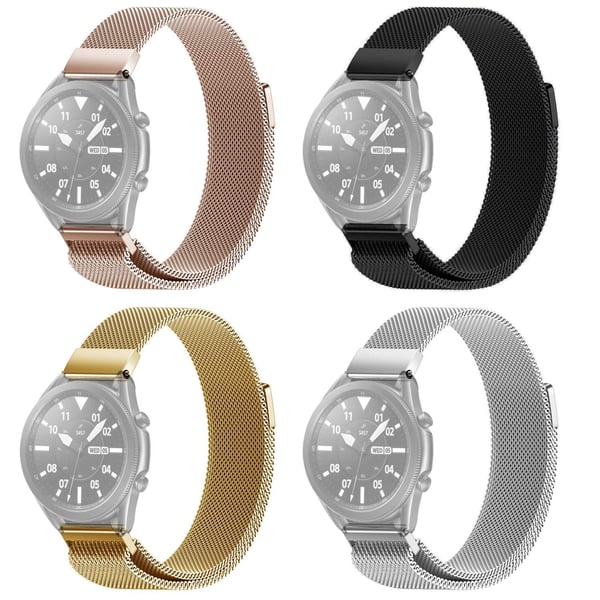 SKALO Milanese Loop til Samsung Watch 3 45mm