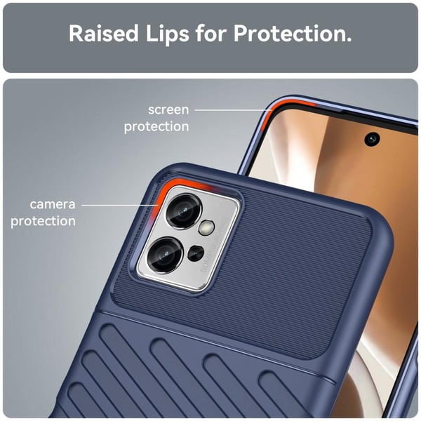 SKALO Motorola Moto G32 4G Armor Thunder Cover - Blå