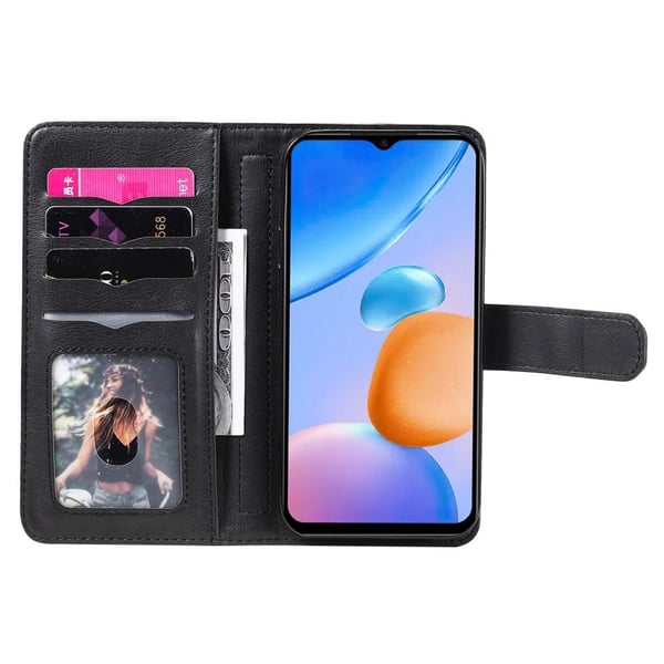 SKALO Xiaomi Redmi 10 5G 10-RUM Flip Cover - Sort