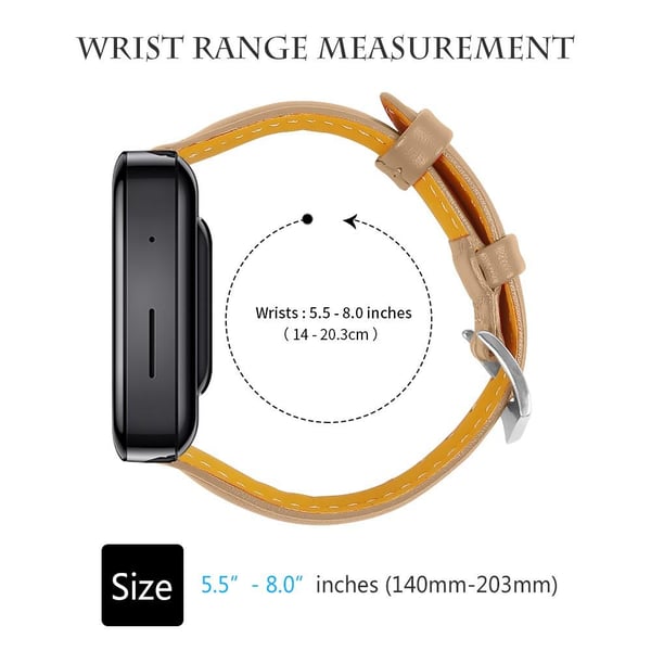 SKALO Læder Rem Withings ScanWatch 38mm