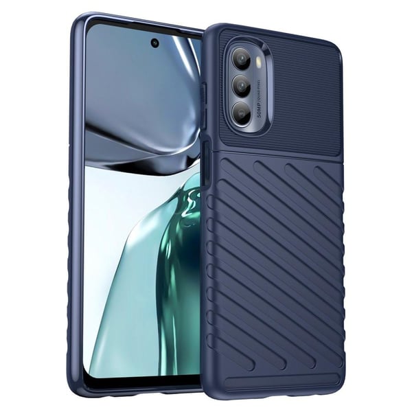 SKALO Motorola Moto G62 5G Armor Thunder Cover - Blå