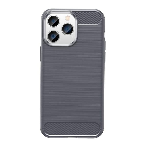 SKALO iPhone 14 Pro Max Armor Carbon Stødsikker TPU-cover