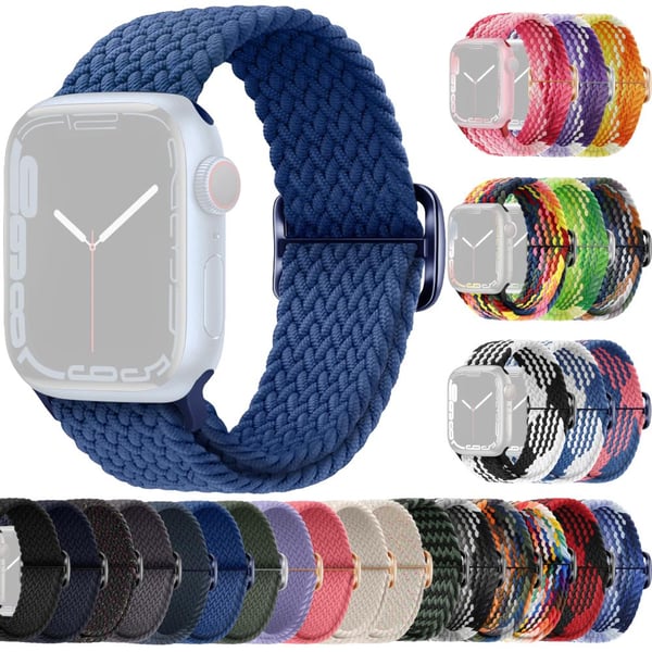 SKALO Punottu -ranneke Apple Watch Series 1-3 38mm