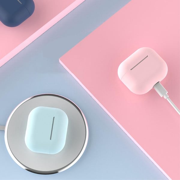 SKALO AirPods 3 Ultratyndt silikone Cover - Grøn