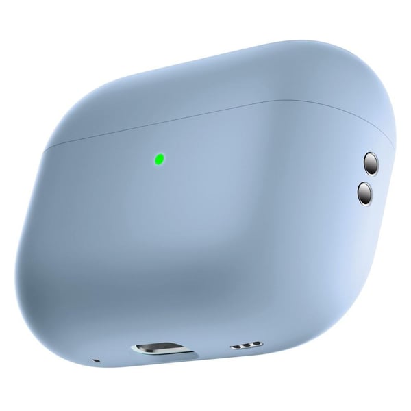 SKALO AirPods Pro 2 Ultratyndt silikone Cover - Lyseblå