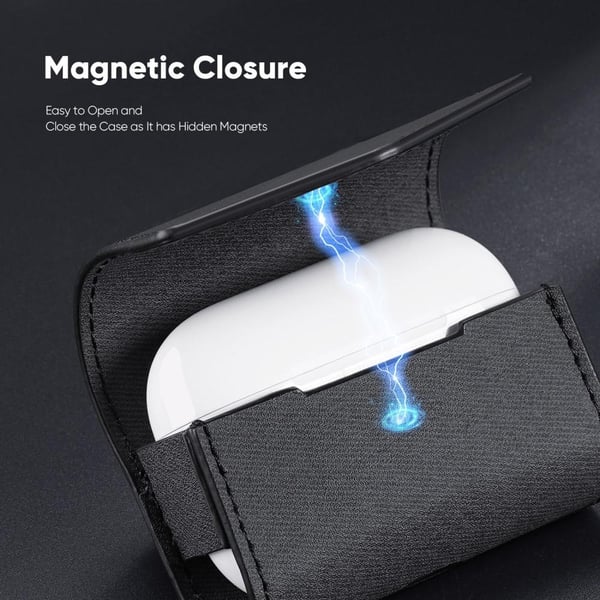 DUX DUCIS AirPods 3 Mix Series PU-lædertaske - Sort