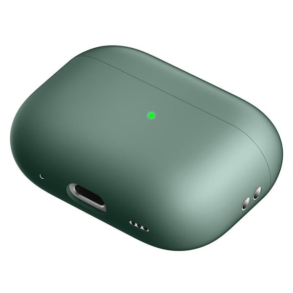 SKALO AirPods Pro 2 Ultratunn Silikon Fodral - Grön