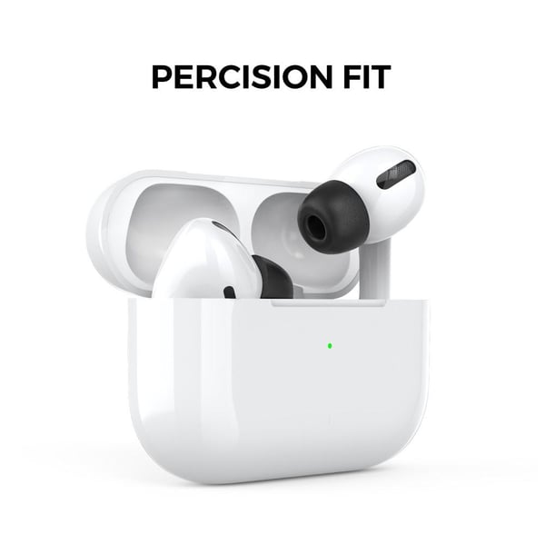 AHASTYLE AirPods Pro 1/2 Ørepropper med Memory Foam Sort - Medium