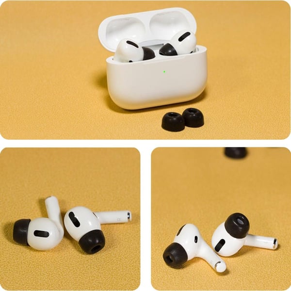 AHASTYLE AirPods Pro 1/2 Ørepropper med Memory Foam Sort - Small