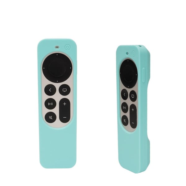 SKALO Apple TV 4K 2021 Control Shell AirTag-pidikkeellä varustettuna - Musta