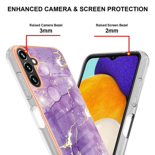 SKALO Samsung A34 5G Marmor TPU-cover - #1