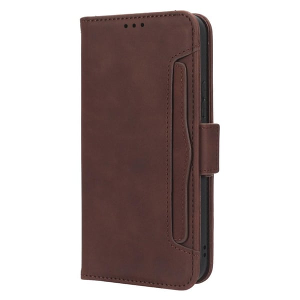 SKALO Samsung A34 5G 6-RUM Pungetaske - Brun