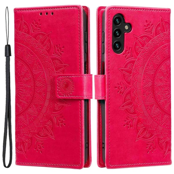 SKALO Samsung A54 5G Mandala Flip Cover - Cerise SKALO Samsung A54 5G Mandala Flip Cover - Cerise