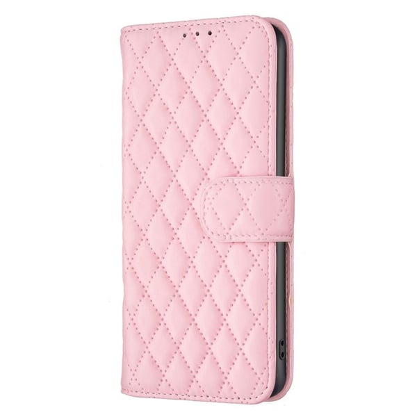SKALO Samsung A54 5G BINFEN COLOR Tikattu Lompakko - Pinkki