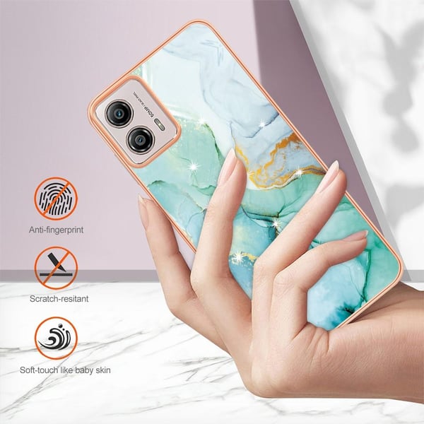 SKALO Motorola Moto G23 4G Marmor TPU-cover - #4