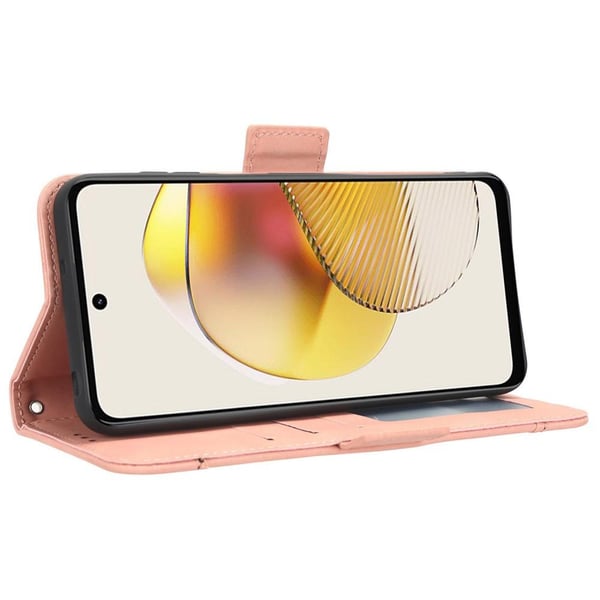 SKALO Motorola Moto G73 5G 6-RUM Pungetaske - Pink