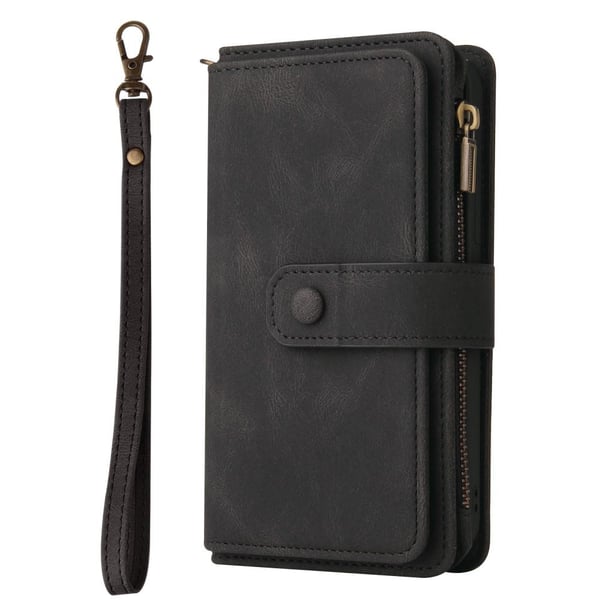 SKALO Xiaomi 13 5G Big Wallet 17-RUM Pungetui - Sort