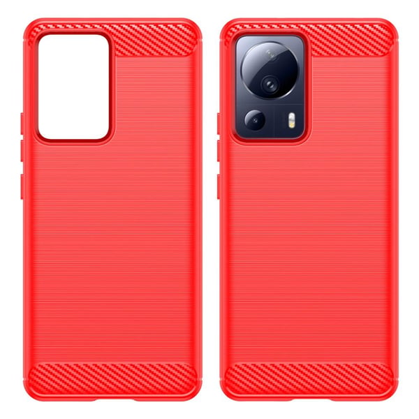 SKALO Xiaomi 13 Lite Armor Carbon Stødsikker TPU-cover