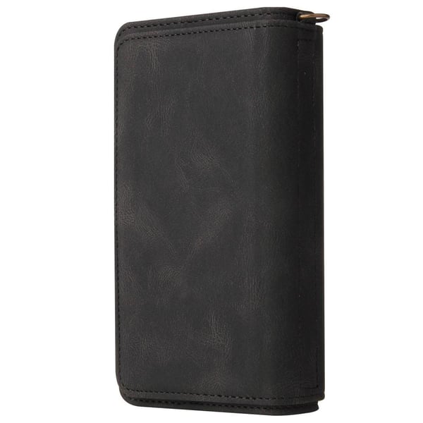 SKALO Xiaomi Redmi Note 12 Pro 5G Big Wallet 17-RUM Pungetui - Sort
