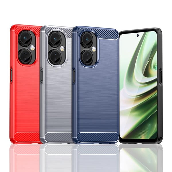 SKALO OnePlus Nord CE 3 Lite 5G Armor Carbon Stødsikker TPU-cover