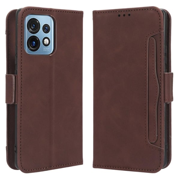 SKALO Motorola Edge 40 Pro 5G 6-RUM Pungetaske - Brun SKALO Motorola Edge 40 Pro 5G 6-RUM Pungetaske - Brun