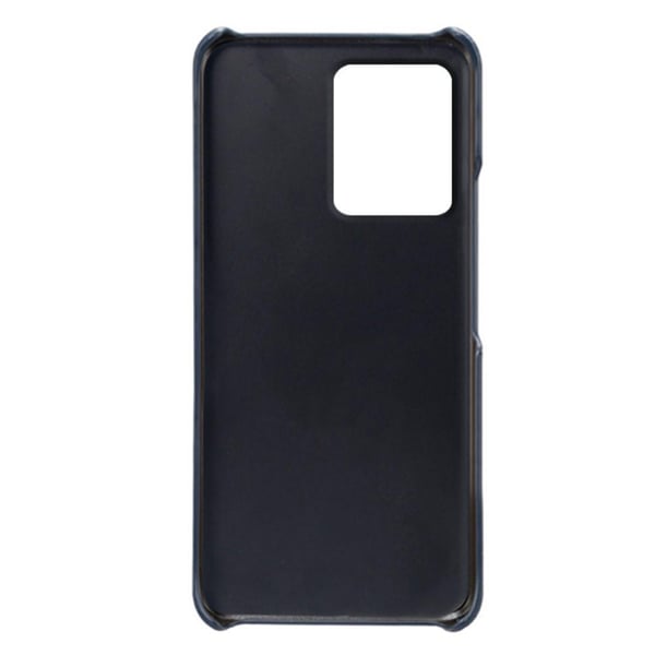 SKALO Xiaomi Redmi Note 12 4G PU-læder Kortholder Cover - Blå