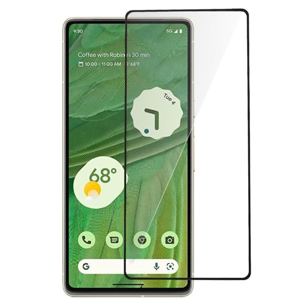 SKALO Google Pixel 7a 5G Koko Näytön Karkaistu Lasi