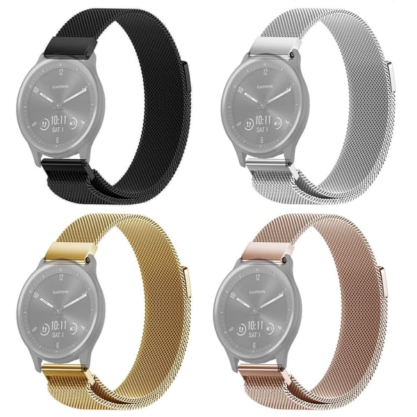 SKALO Milanese Loop to Garmin Vivomove 3