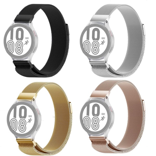 SKALO Milanese Loop til Samsung Watch 4 Classic 42mm