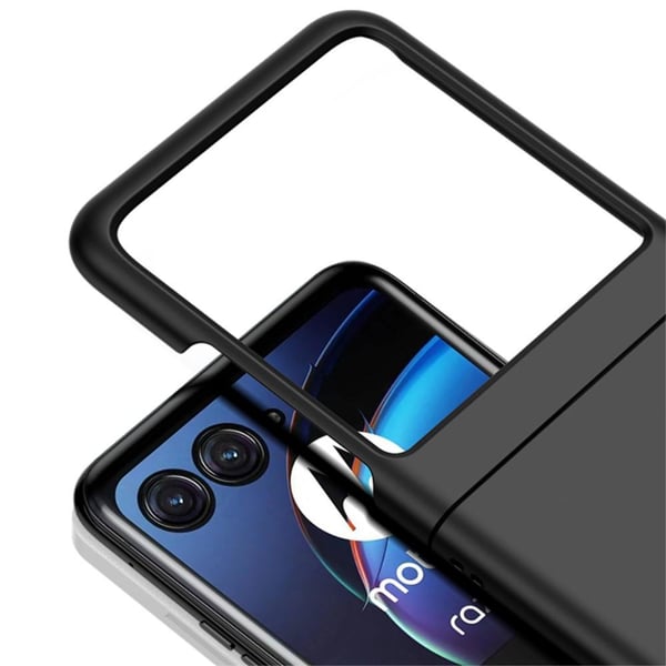SKALO Motorola Razr 40 Ultra 5G Ultratynd Skin-touch Fold Cover - Mørkeblå