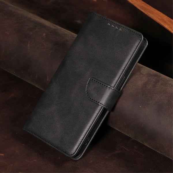 SKALO iPhone 15 Plus Premium Wallet Flip Cover - Blå