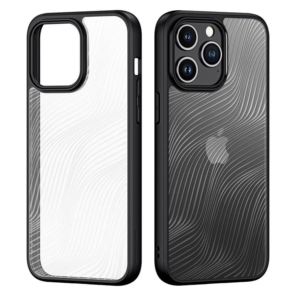 DUX DUCIS iPhone 15 Pro Aimo Series Suojakuori - Musta