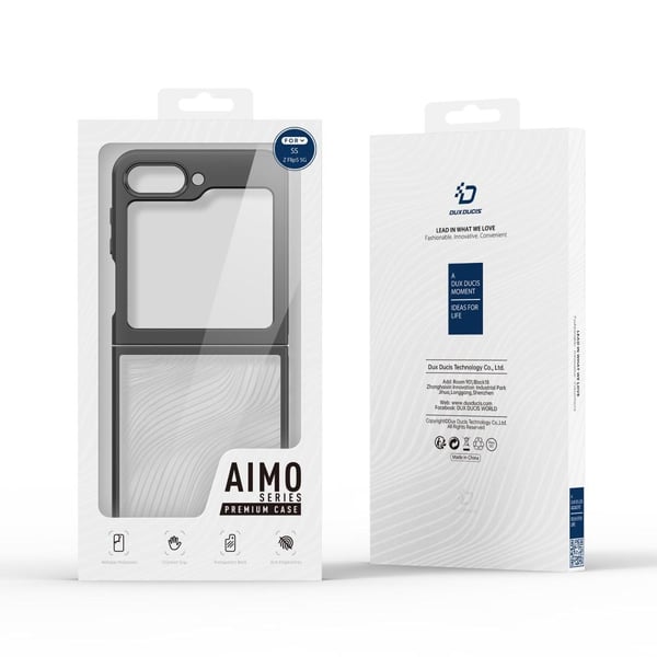 DUX DUCIS Samsung Z Flip5 Aimo Series Cover - Sort