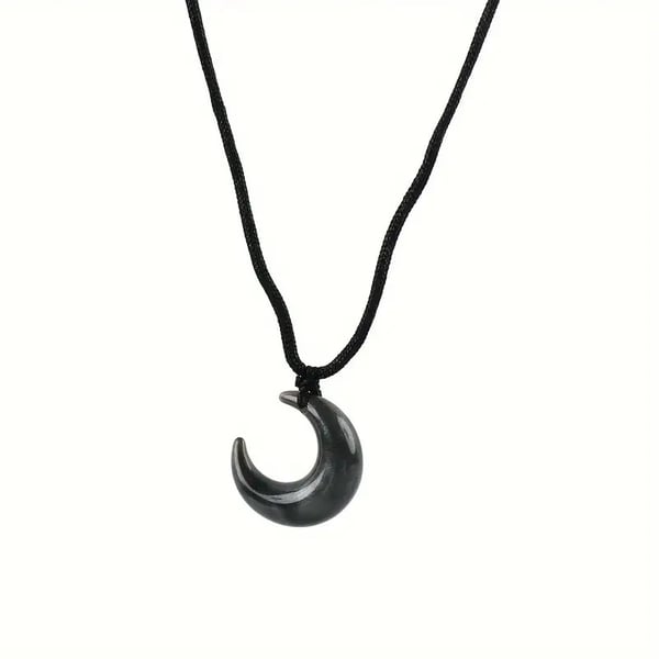 Halssmycke - Halvmåne - 60cm halsband - Flera färgval