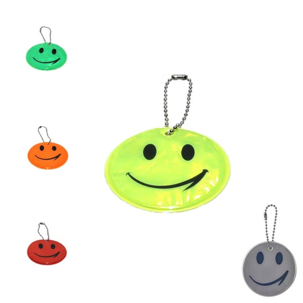 Refleks - Smiley - Flere fargevalg