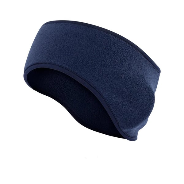 Pannebånd - Fleece - Marineblå Pannebånd - Fleece - Marineblå