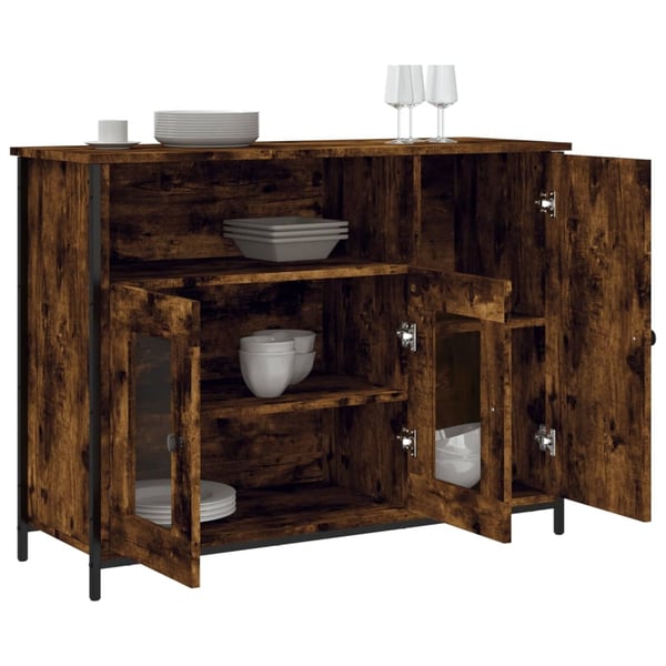vidaXL Senkki savutammi 100x35x75 cm tekninen puu