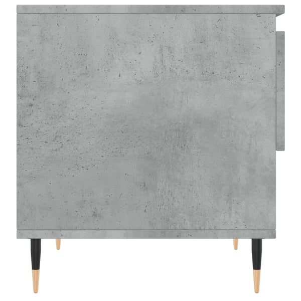 vidaXL Salongbord 2 stk betonggrå 50x46x50 cm konstruert tre