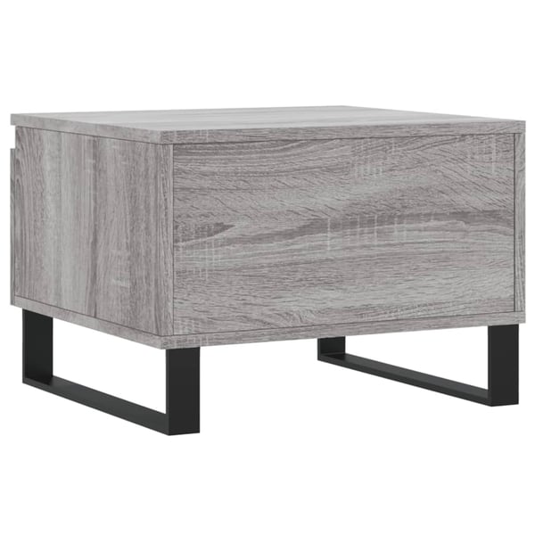 vidaXL Salongbord 2 stk grå sonoma 50x46x35 cm konstruert tre