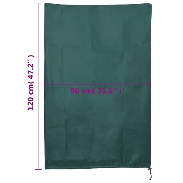 vidaXL Plantefleecetrekk med snor 8 stk 70 g/m² 0,8x1,2 m