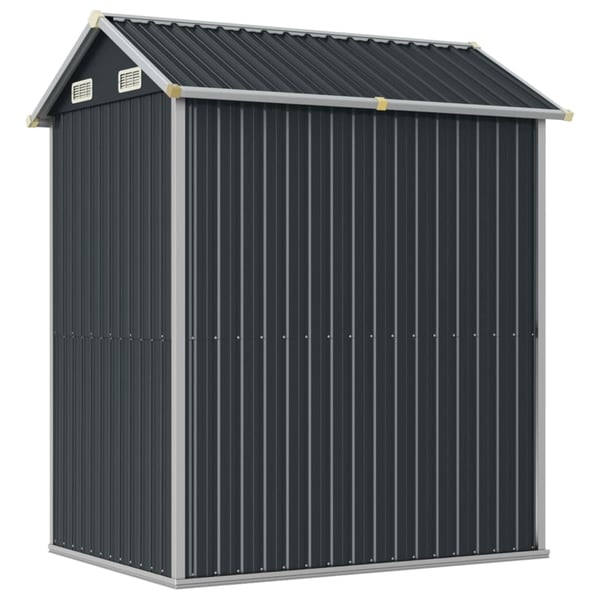 vidaXL haveskur 192x152,5x237 cm galvaniseret stål antracitgrå