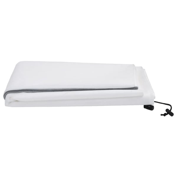 vidaXL Plantefleecetrekk med glidelås 10 stk 70 g/m² 3,93x3,5 m
